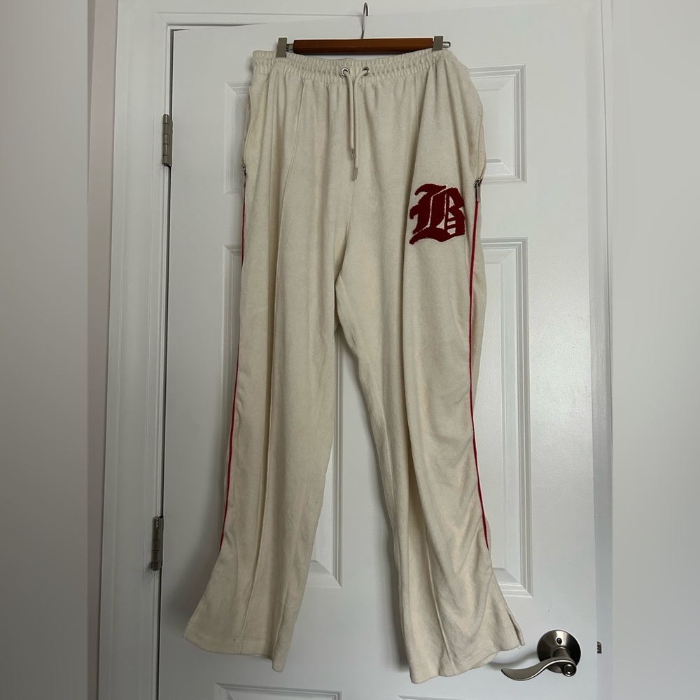 Boohoo Man Cream Sweatpants - Size XL